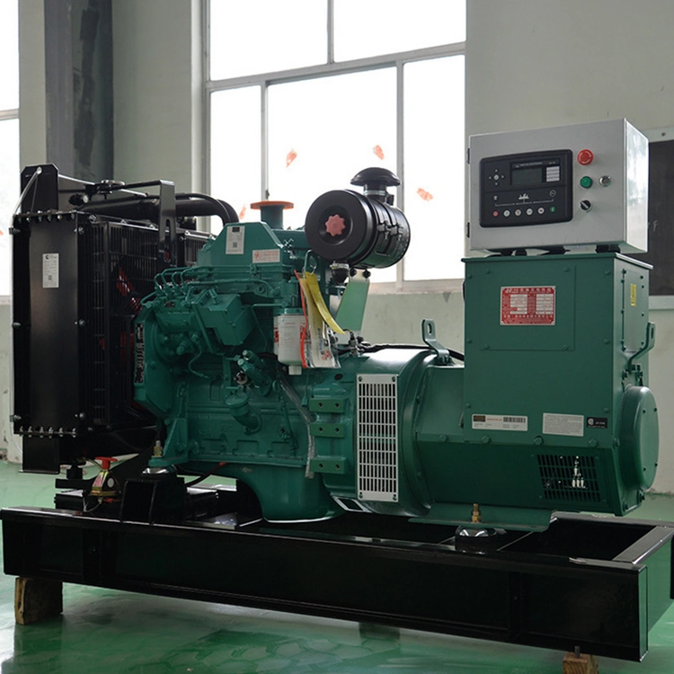 China Bison 70 Kw 70kVA Standby Power 56kw Open Type Diesel Engine Electrical Generator