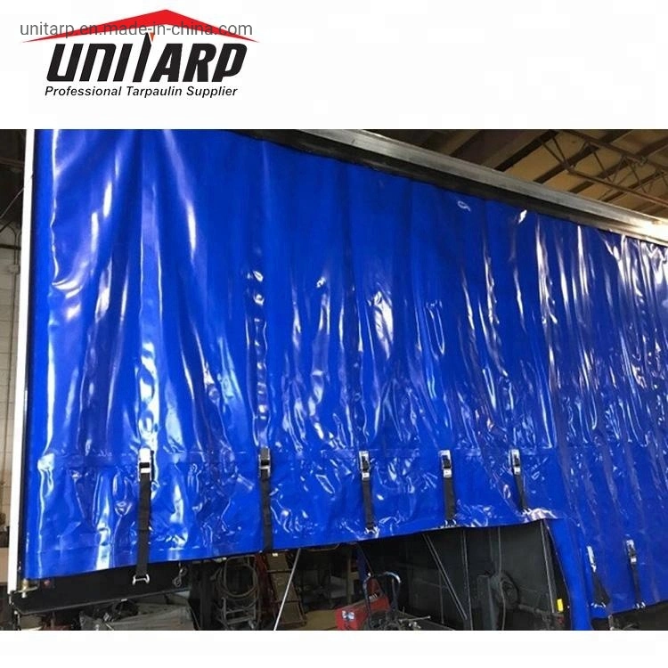 Une bonne flexibilité 900gr 250cm 210 cm Panama bâche en PVC pour le camion Rideau latéral