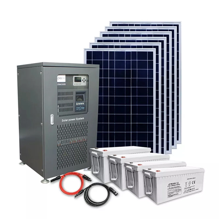 Système solaire Accueil Accueil 10kw d'énergie solaire 20kw Kits panneau solaire 20000 Watt Système d'énergie solaire résidentiel