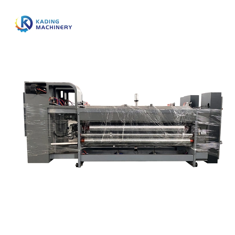 Máquina de impresión de cartón corrugado con PLC Control