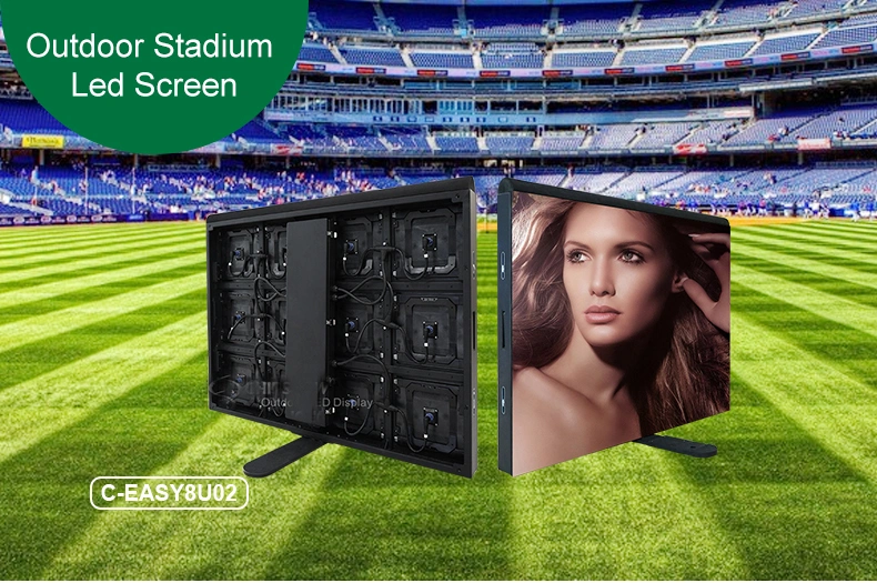 Sports Stadium P8 Advertising LED Banner Perimeter LED Screen Display