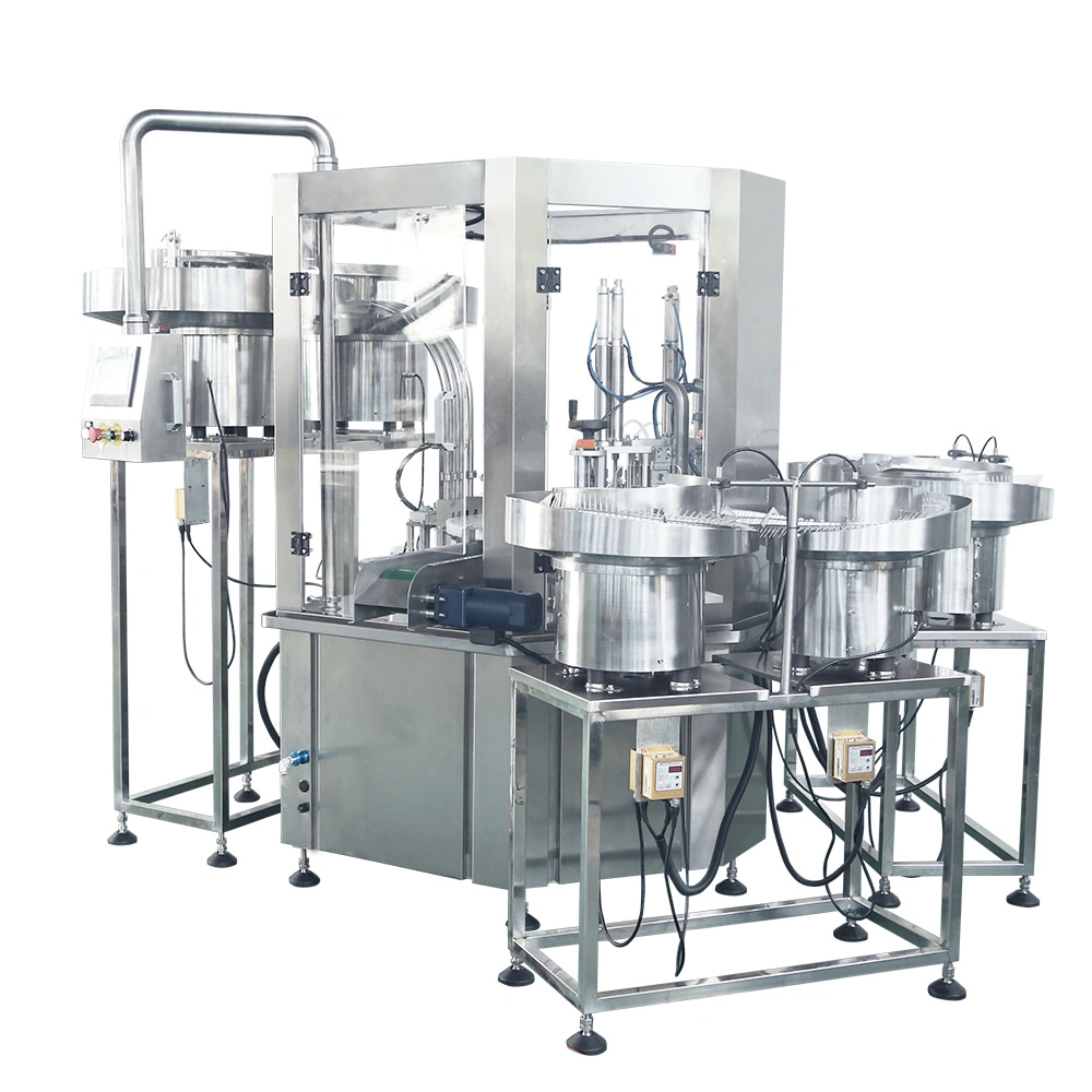 Spray Perfume Bottle Pneumatic Bottling Filling Line Plant Equipment Factory Manufacturer