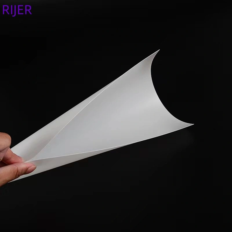 Clear Rigid PVC Sheet Film Antistatic for Advertising Offset Printing