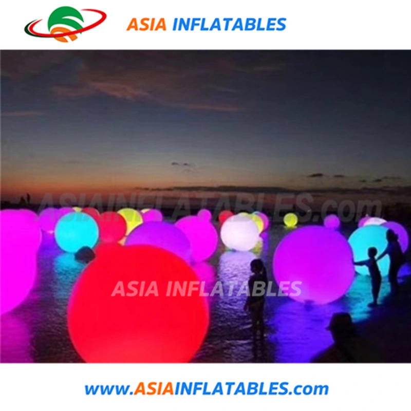 Color Changing Inflatable Pool Floating Balloon for Event Decoration