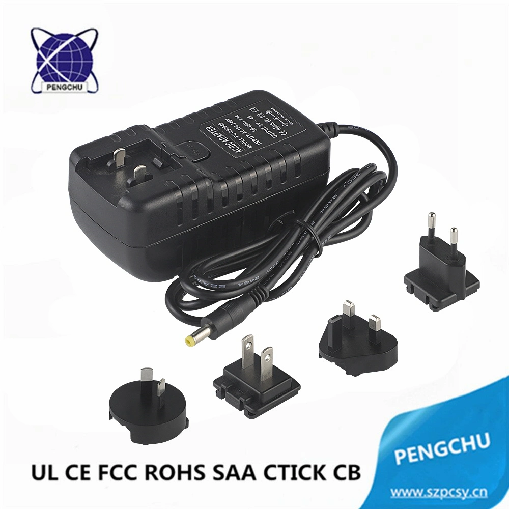 15w 5V 3Amp enchufes intercambiables UE AU NOSOTROS RU Adaptador de corriente para teléfono móvil