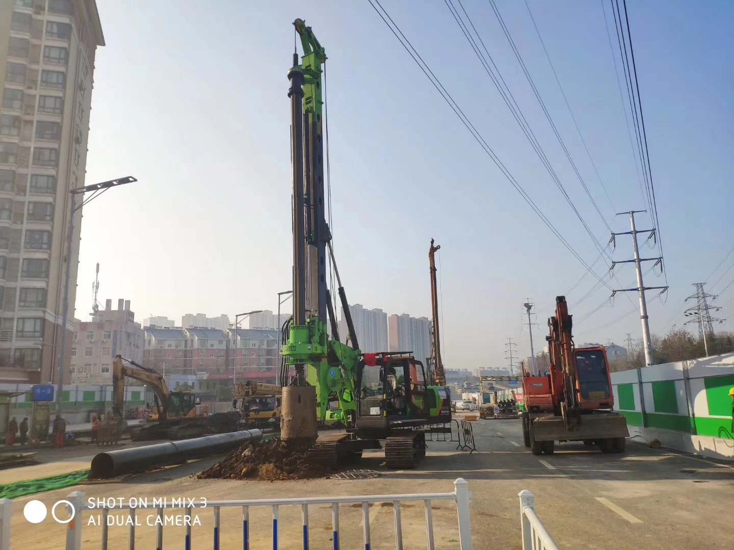 Tysim Kr90A Infrastructure Construction Bored Hydraulic Drilling Rig Piling Machine