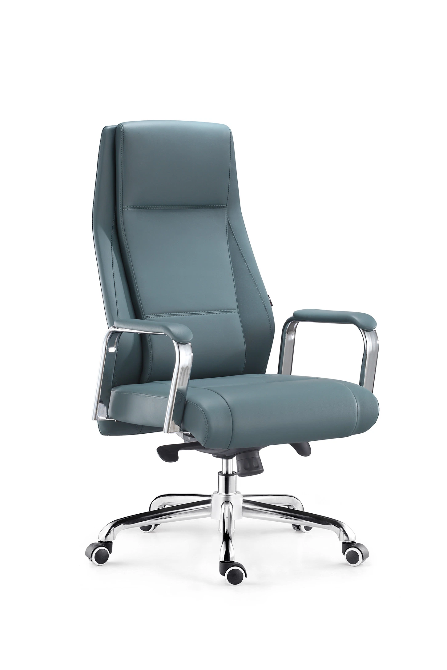 Vente à chaud mobilier de bureau chaise pivotante grise à haut dossier Pour Manager