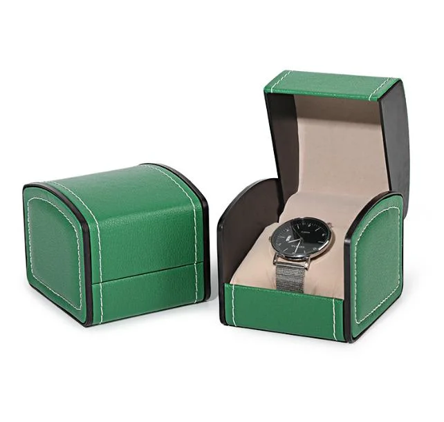 Wholesale Watch Set Packing PU Paper Box Multiple Styles Size Support Customize Watch Packaging Valentine Gift Jewelry Box with Soft Cushion