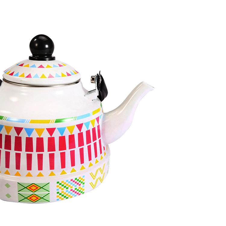 High quality/High cost performance  Best Selling Enamelware Kettle Tea Pot Cookware Kitchen Cast Iron Cooking Coffee Pot