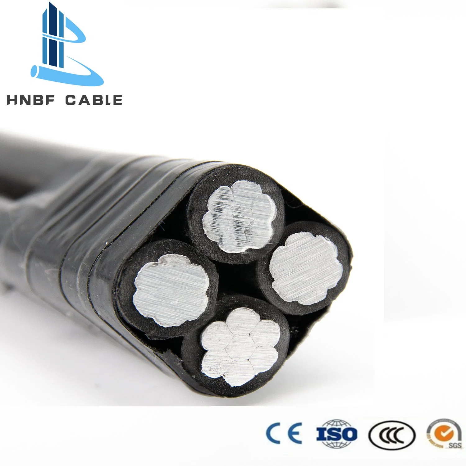 Incluye antena XLPE Conductor/PE aislamiento 2x16mm2 Cable ABC Aluminio