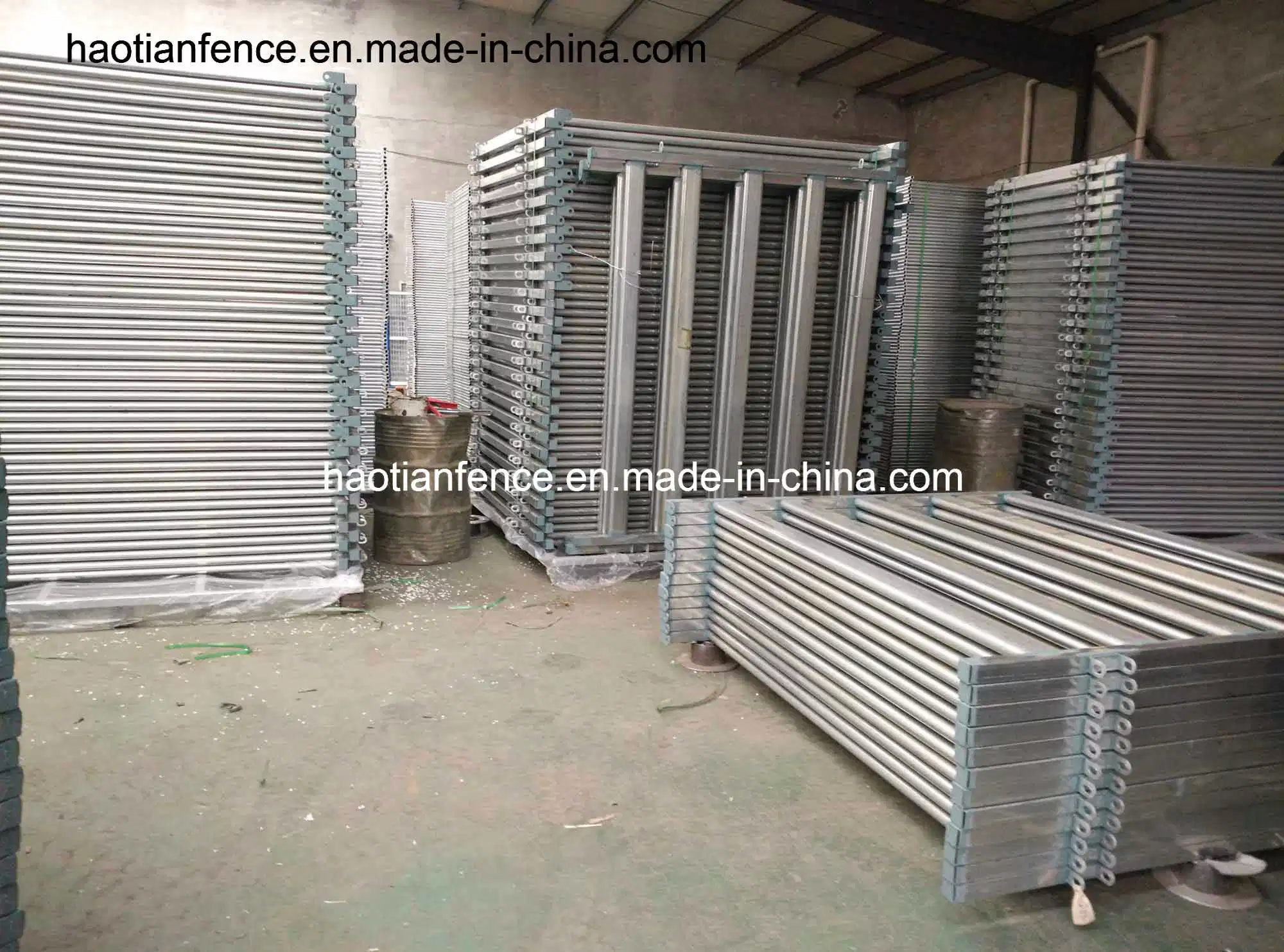 80X40mm Oval Pipe Cattle Fence Livestock Cattle Panel