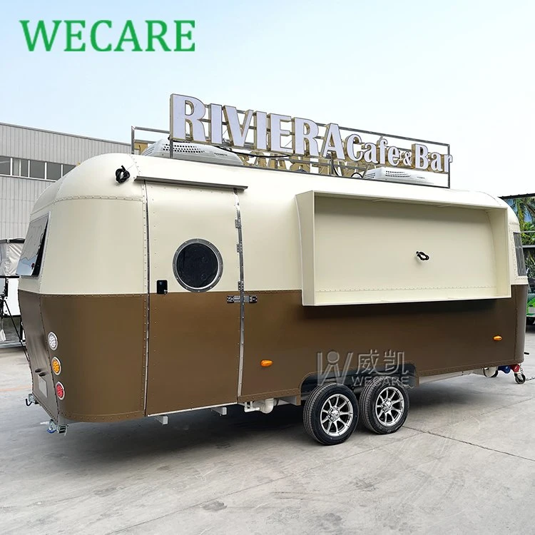 Wecare Manufacturers Mobile Bar Kitchen Hot Dog Foodtruck Ice Cream Catering Drink Trailer Snack Fast Food Truck