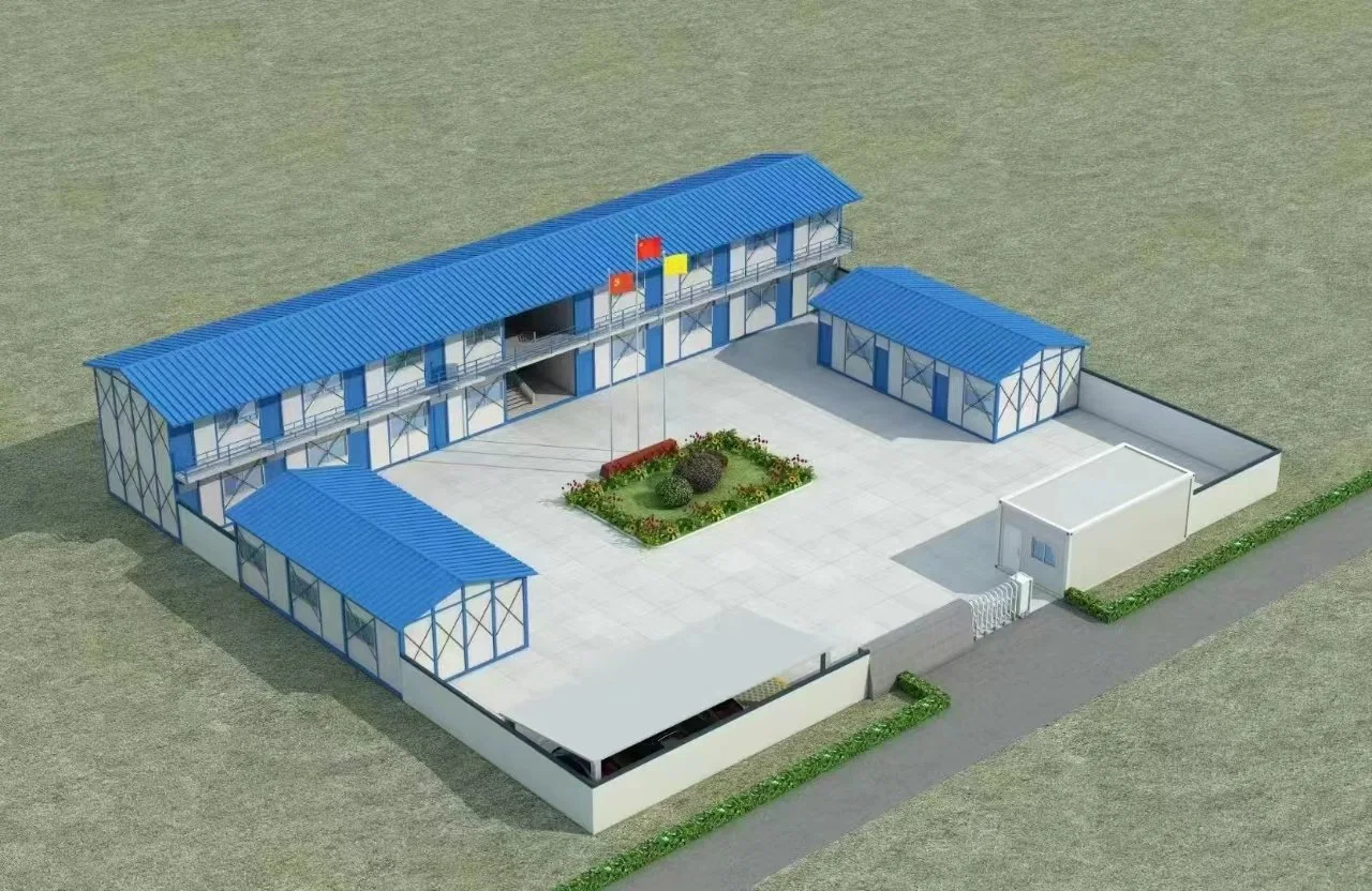 Fábrica chinesa fornecer Polónia barato pequenas construções prefabricadas casas modular pronta tipo K efectuadas Prefab casas K