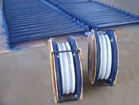 Industrial Customized Round White PTFE Teflon Flexible Copper Expansion Joint