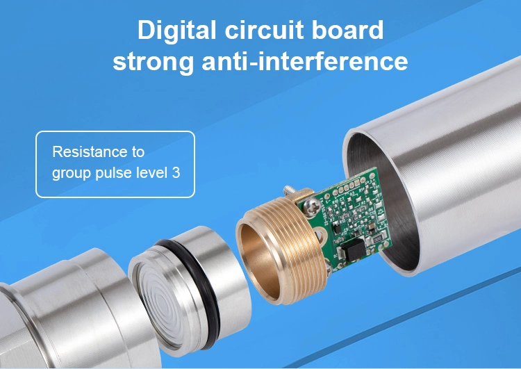 4-20 mA barata de gas de agua de aire de silicio del Sensor de presión de aceite de fábrica del transductor de presión Transmisor de presión
