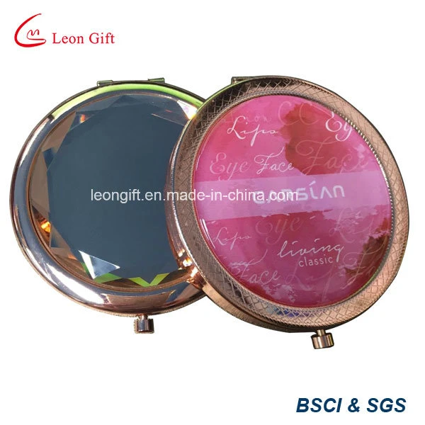 Wholesale Custom Rose Gold Compact Mirror