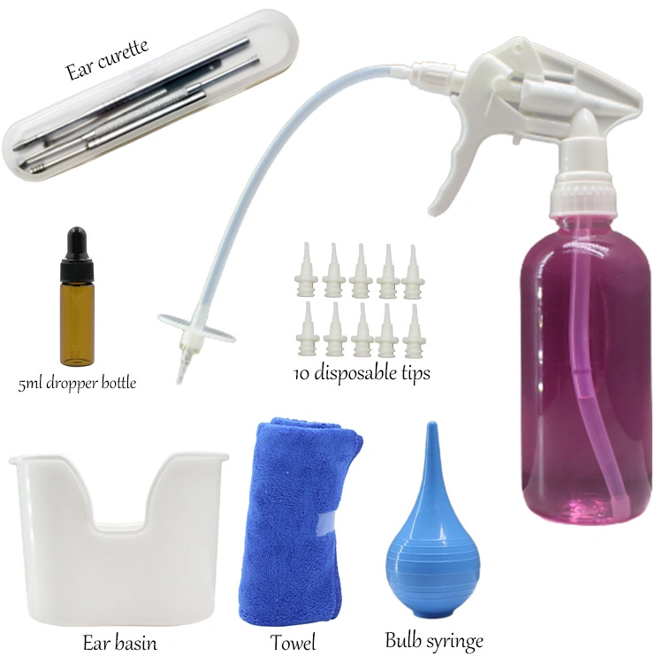 Ear Wax Washer Washing Cleaning Remover System Bottle