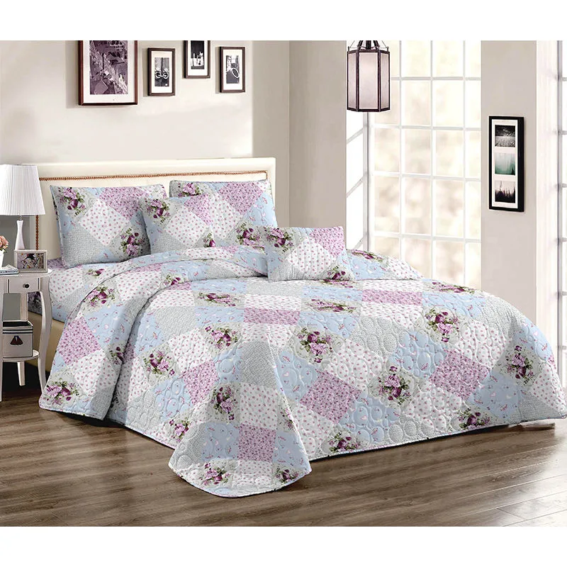 Microfiber Fabric Bedding Set Wholesale/Supplier Bed Sets Luxury High quality/High cost performance Digital Printed Quilts