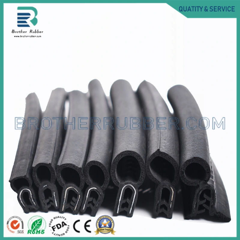 Anti-Collision and Flame-Retardant Rubber Sealing Strip EPDM Compound Extrusion