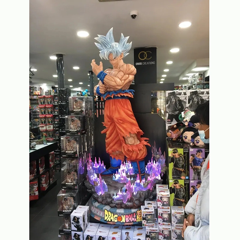 Custom japonés de Dragon Ball Z de resina de las figuras de acción especial de la figura de Anime de Dragon Ball Z Goku Super Héroe de la Estatua de modelo para la venta