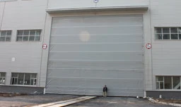 Auto Galvanized Steel Warehouse Industrial Sectional Automatic Safety Overhead Sliding Garage Lifting Exterior Doors