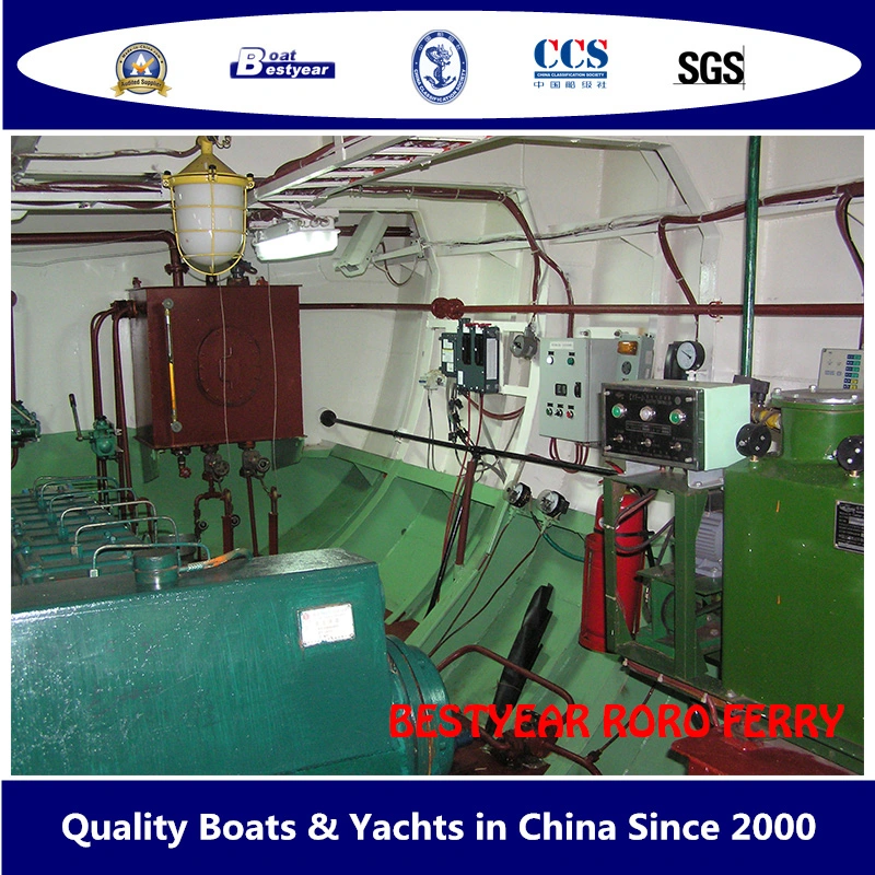 Bestyear 46m Large Steel Roro Ferry Ship for Passenger and Cargo Transfer Vessel Ferry