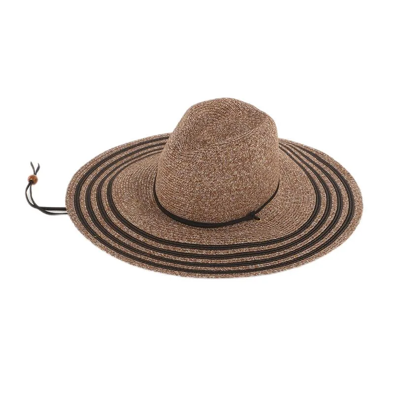 2023 Moda Wholesale/Supplier paja plana salvavidas Sombreros paja plegable a medida Sombrero de Panamá para mujeres