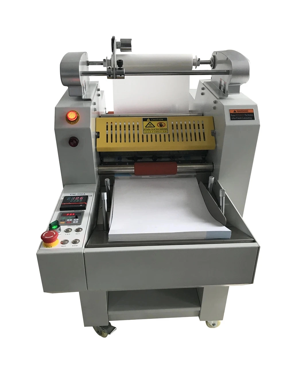 340mm Paper Roll Hot Laminating and Cutting Machine