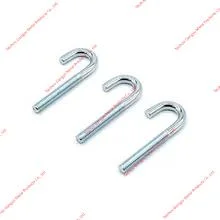 J Type Anchor Bolt Embedded Parts Material Specifications Can Be Customized M10m12m14 J Type Anchor Bolts M30