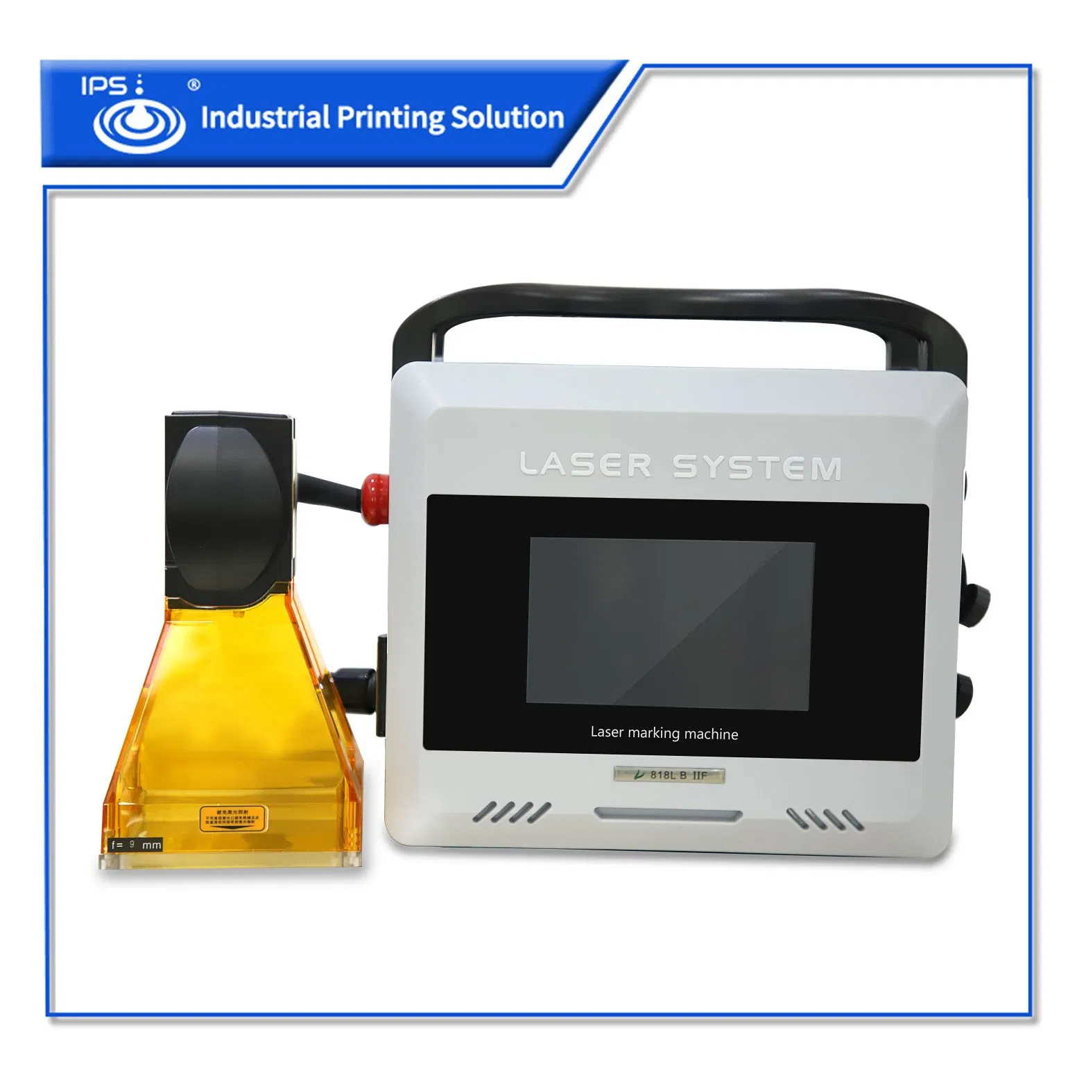 User-Friendly Air Cooling 50W Handheld Fiber Laser Printer Engraving Equipment for Logo Marking