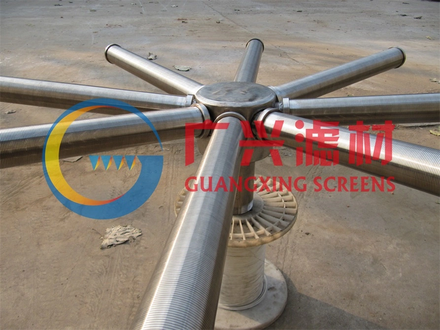 Wedge Wire Hub and Header Laterals