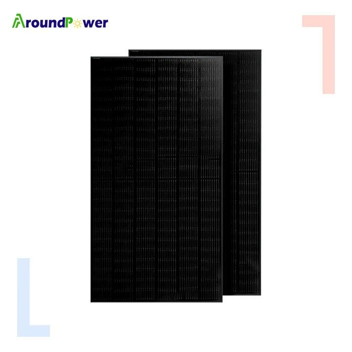 Modern Design USA Warehouse 400W 400W 400watt 415W Mono panneaux solaires Tuiles de toit Photovoltaic noir avec