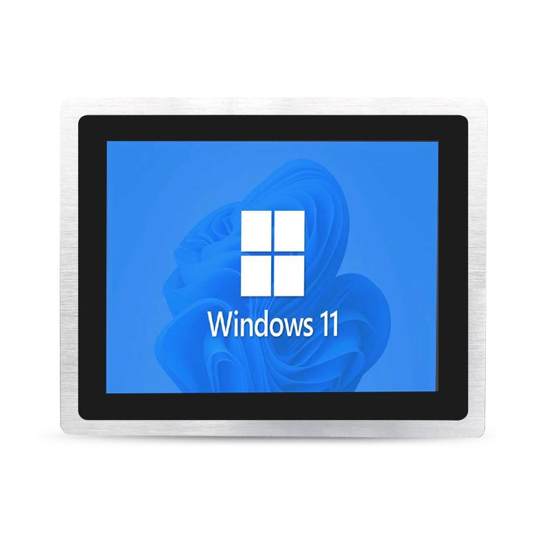 15 Inch All in One PC Aluminum Alloy Industrial Embedded Touch Screen Windows System Computer