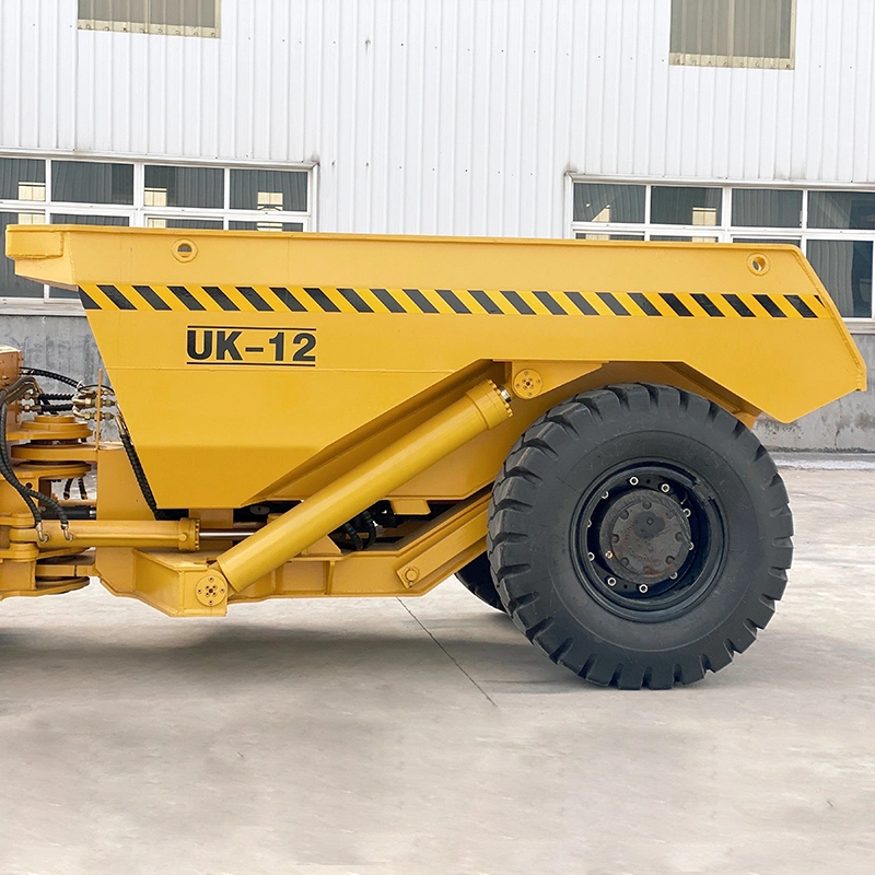 UK-12 4*4 Underground Low Profile Diesel Articulated Mining Truck with Deutz Engine