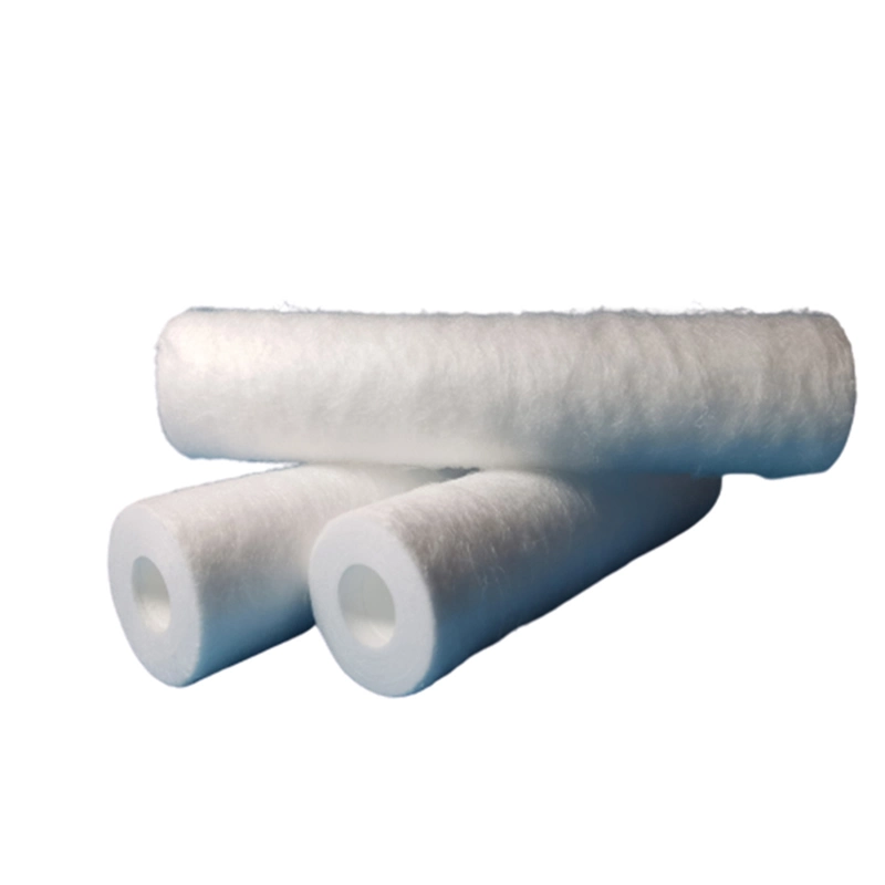 Water System Use PP Melt Blown Filter Cartridge with Large Contaminant Retention Capacity