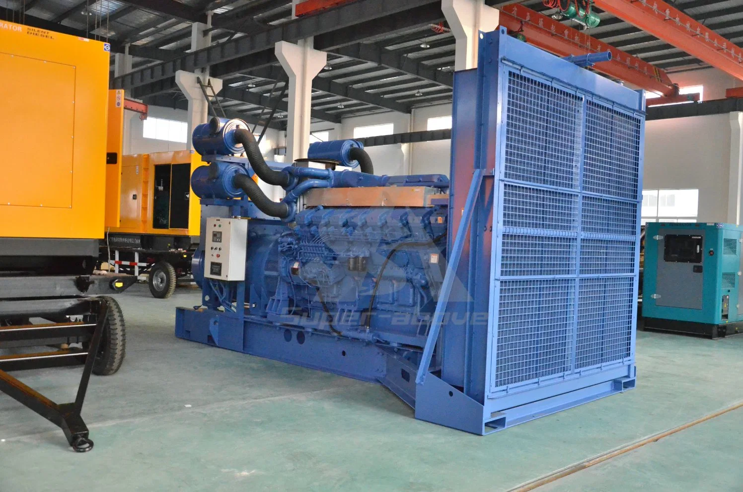 2500kw Container Type Mtu Diesel Generators with Stamford