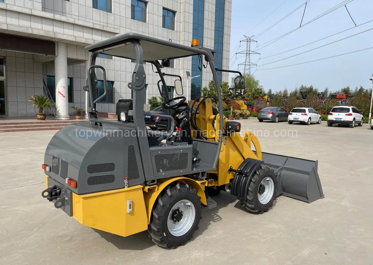 Small Farming Cheap Electric Mini Front End Compact Battery Wheel Loader for Sale