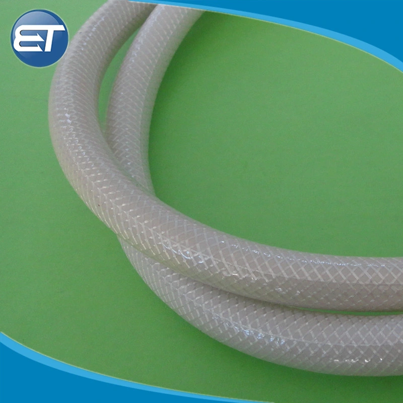 High Pressure White Plastic Soft PVC Shower Spray Hose with Connector