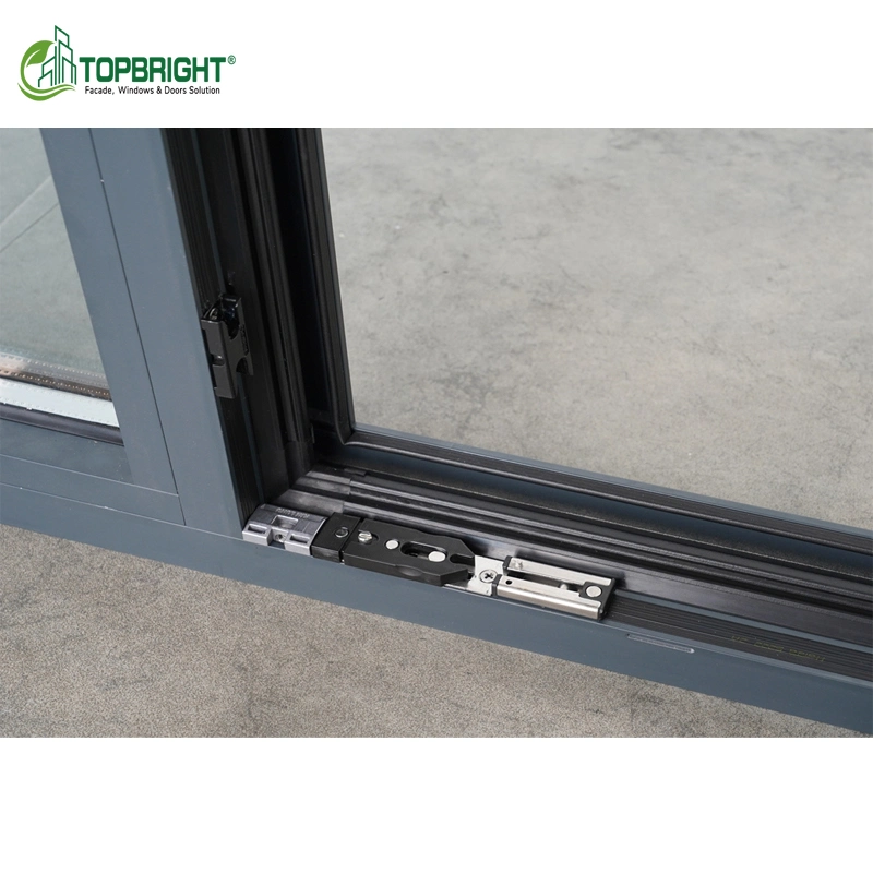 Topbright Narrow House Window Casement Compose Hurricane Impact Aluminum Window Glass