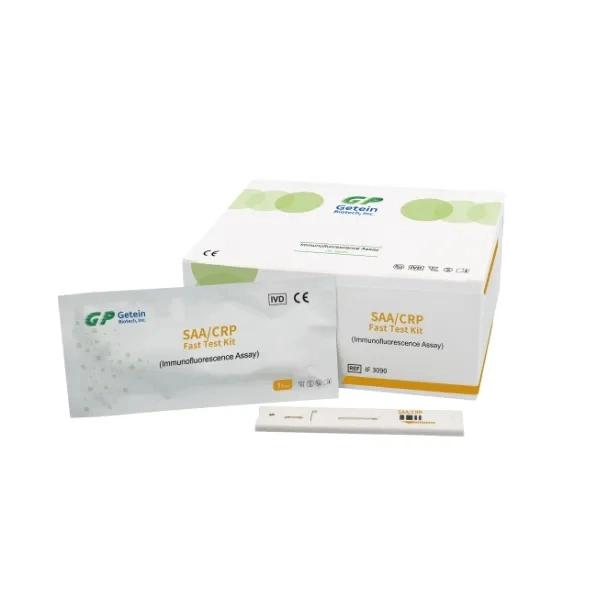 Hot Sale Getein SAA/Crp Fast Test Immunofluorescence Kit Price for Clinic