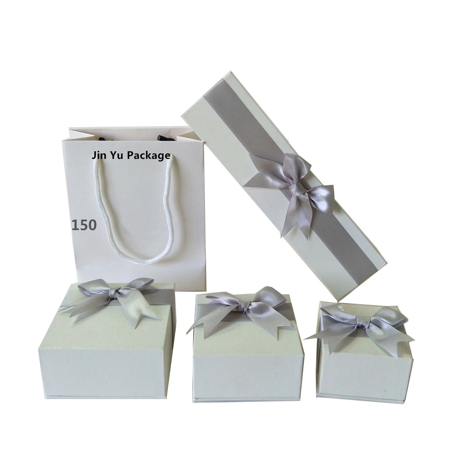 Popular Custom Paper Bow Tie Jewelry Gift Pacakging Box Set