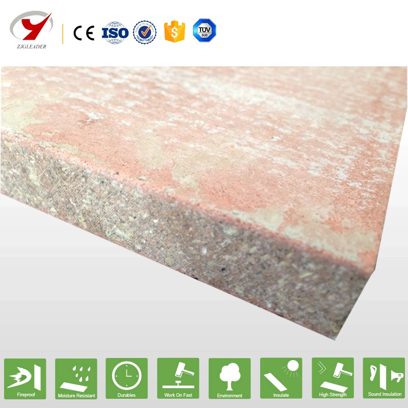 Fiber Glass Fireproof MGO Board, Wall Panel Building Material