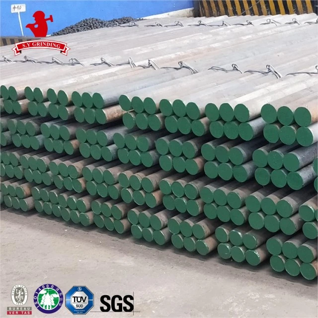 Forged Grinding Media Steel Bar for Rod Mill