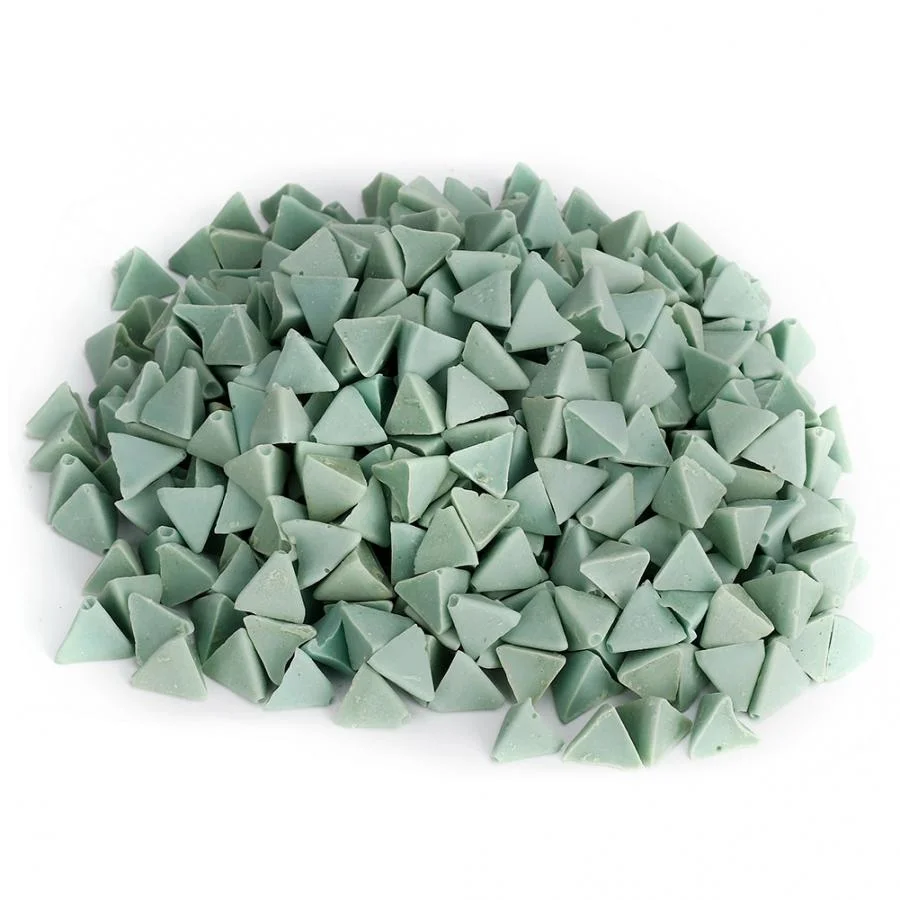 Triangle Plastic Surface Blasting Grinding Polishing Materials for Deburring Finishing