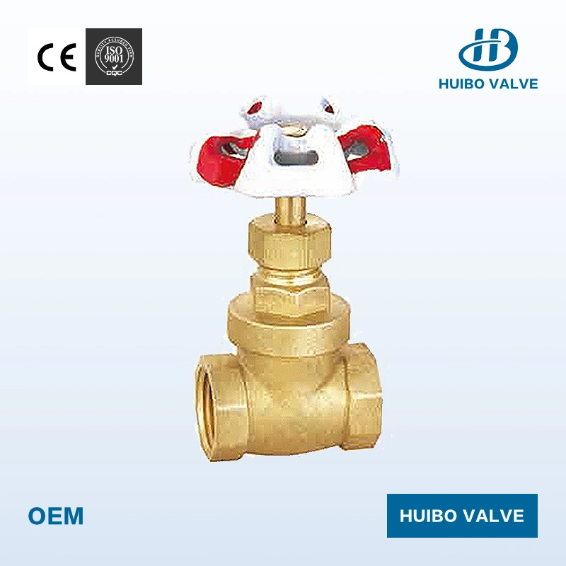 1/2''-2''inch Iron/Aluminum Handle Brass Gate Water Valve for Water