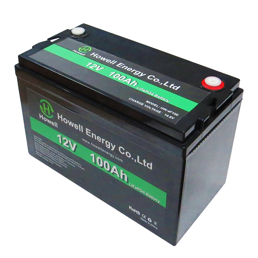 High Efficiency E-Rickshaw Lithium Battery 12V 100ah LiFePO4 Electric Rickshaw Battery