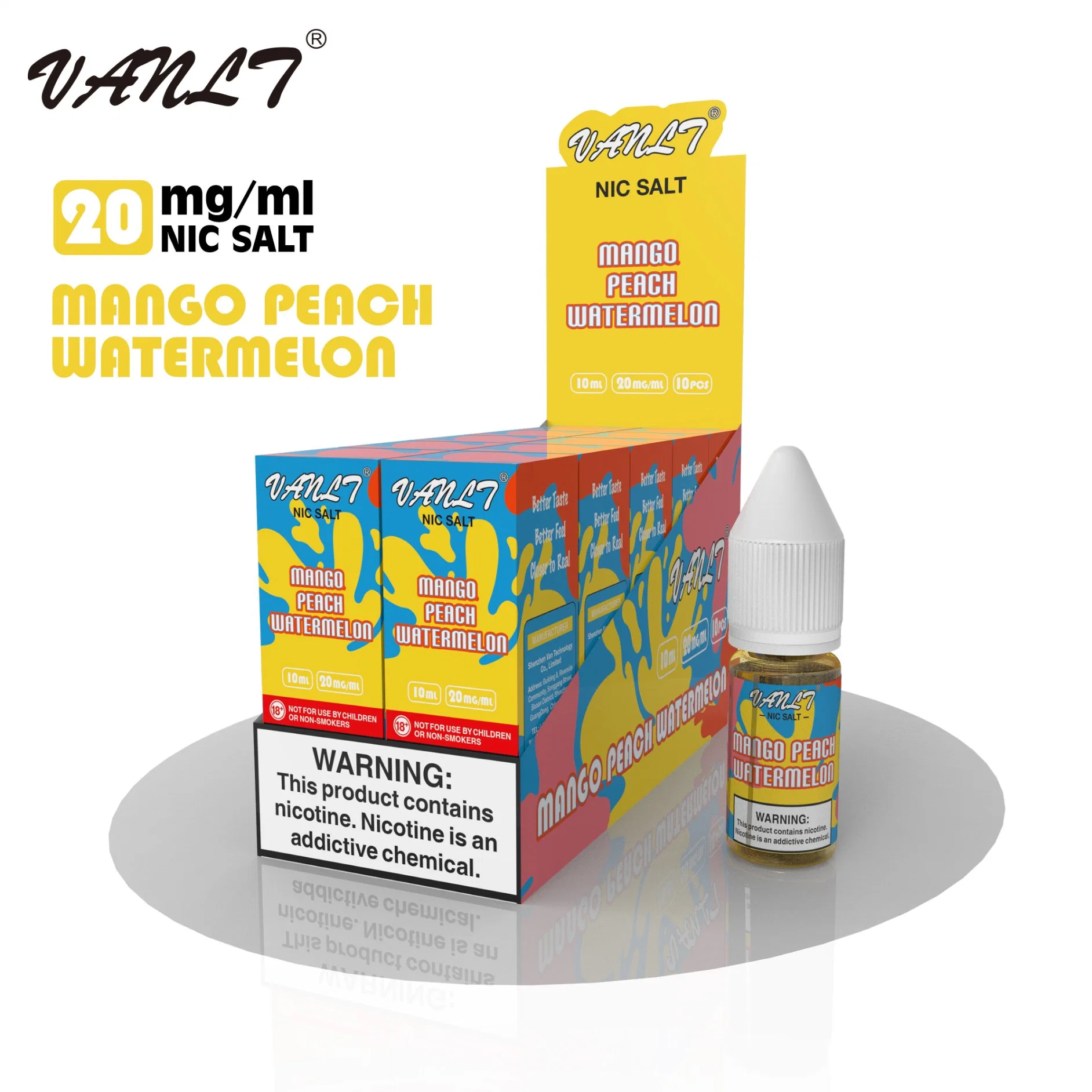 Atacado Vape e suco 10ml 20mg e líquido em muito Bom preço