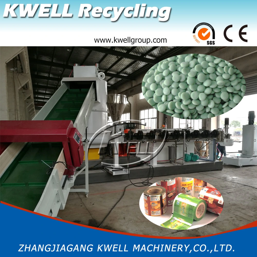 Plastic Compactor Granulator Machine Waste PE/PP/Agricultural Film Extruder Pelletizing Machine