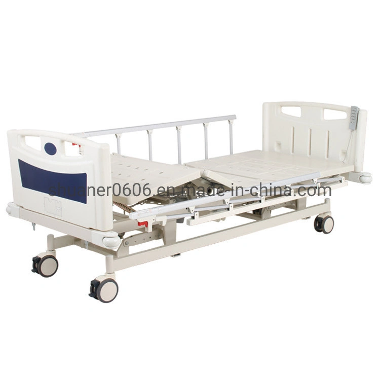 Hot Sale Three Function Electric Flat Medical Hospital Patient Bed