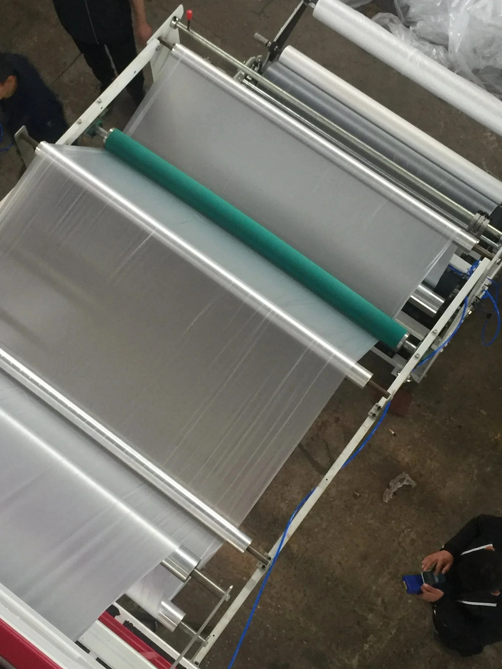 PE LDPE HDPE PLA Biodegradable Film Blowing Machine Price Plastics Single Layer Double Layer Three Layer Extruder ABA Film Blowing Machine